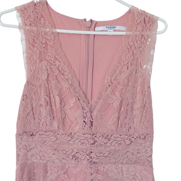 Guess Dresses & Skirts - Guess Sleeveless Pink Lace Dress